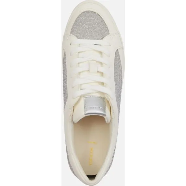 Silver women's sneakers Geox Blomiee - Women's