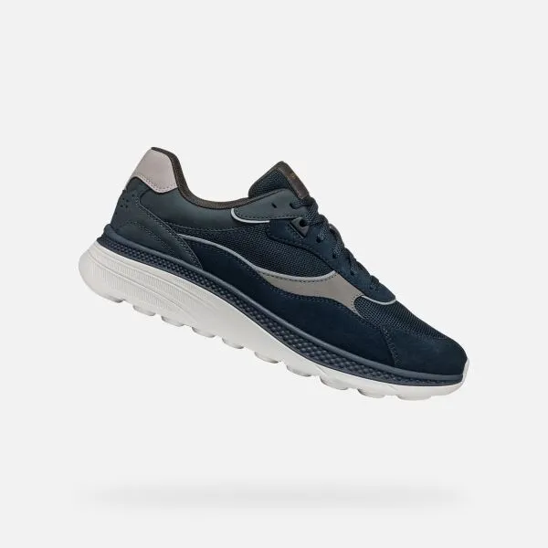 Dark blue men's sneakers Geox Spherica Actif X1 - Men's