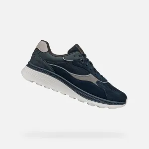 Dark blue men's sneakers Geox Spherica Actif X1 - Men's