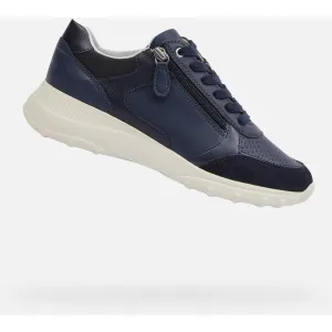 Dark blue women's sneakers Geox Allenie - Women's
