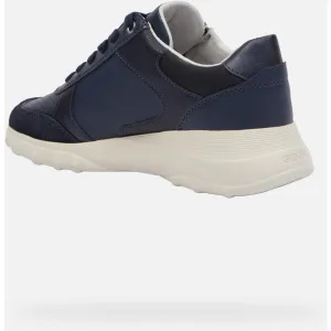 Dark blue women's sneakers Geox Allenie - Women's
