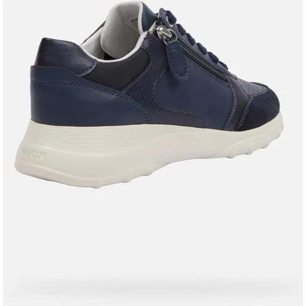 Dark blue women's sneakers Geox Allenie - Women's