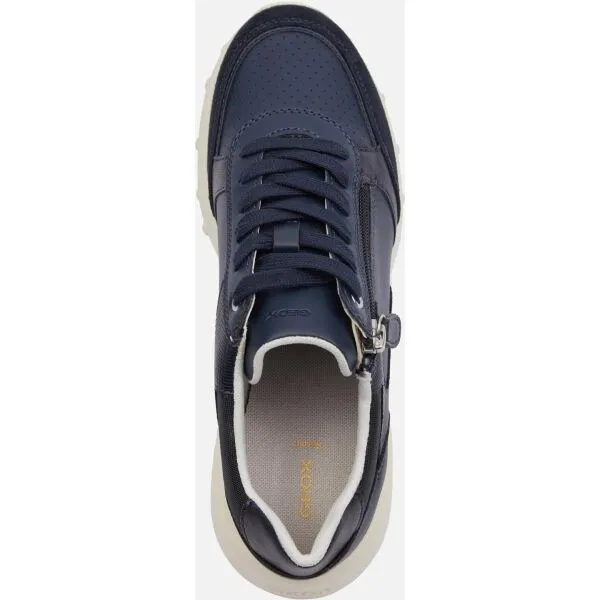 Dark blue women's sneakers Geox Allenie - Women's