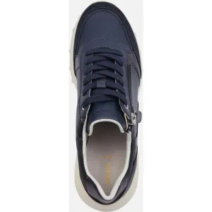 Dark blue women's sneakers Geox Allenie - Women's