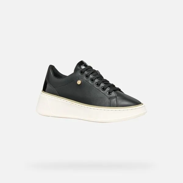 Black women's sneakers Geox Sunnetty - Women's