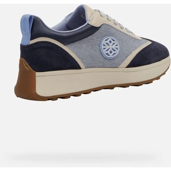 Dark blue women's sneakers Geox Amabel - Women's
