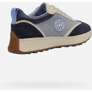 Dark blue women's sneakers Geox Amabel - Women's