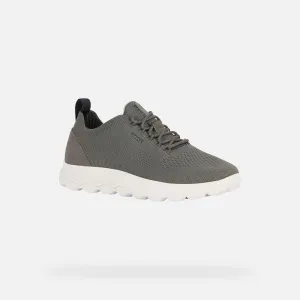 Dark green men's sneakers Geox Spherica - Men's