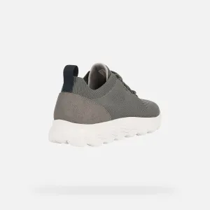 Dark green men's sneakers Geox Spherica - Men's