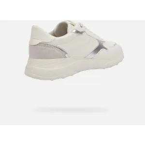 White women's sneakers Geox Alleniee - Women's