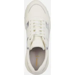 White women's sneakers Geox Alleniee - Women's