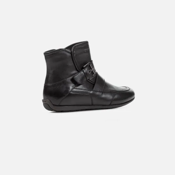 Black women's ankle boots Geox New Moena - Women's