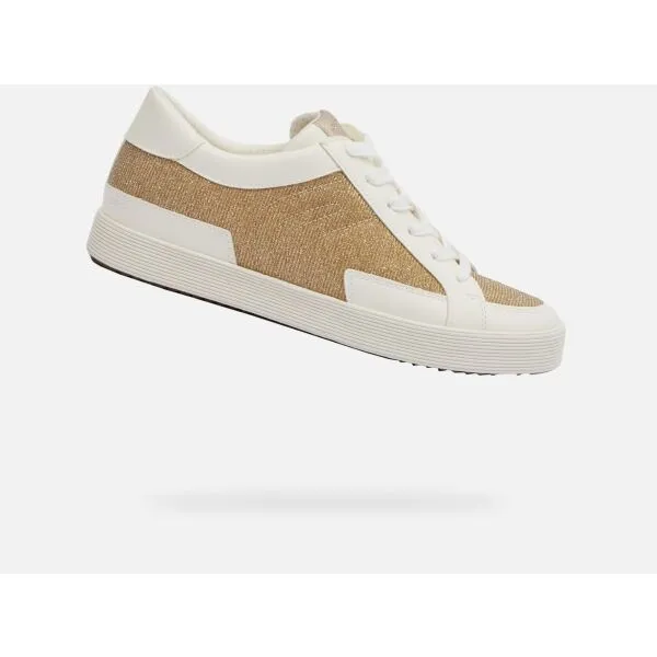 Yellow women's sneakers Geox Blomiee - Women's