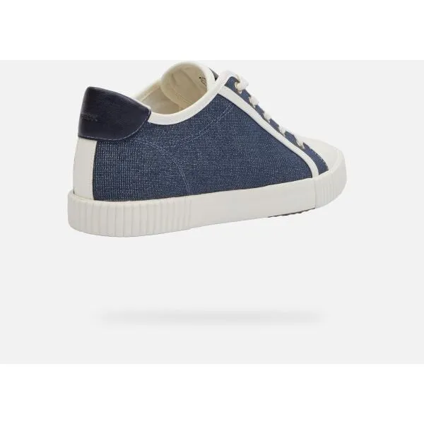 Blue women's sneakers Geox Blomiee - Women's