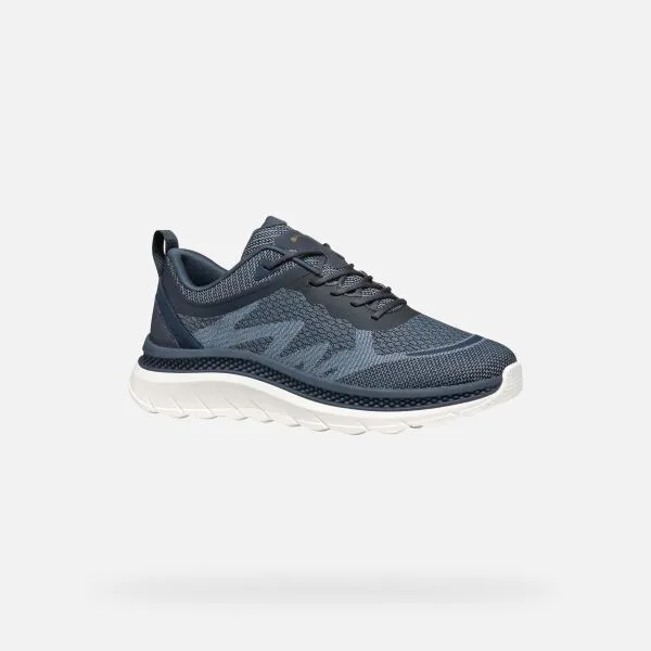 Dark blue men's sneakers Geox Spherica Actif X - Men's