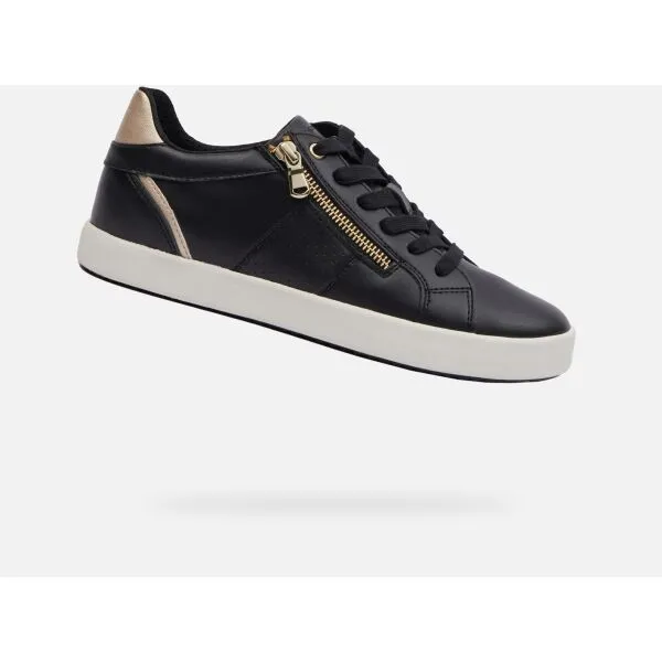 Black women's sneakers Geox Blomiee - Women's