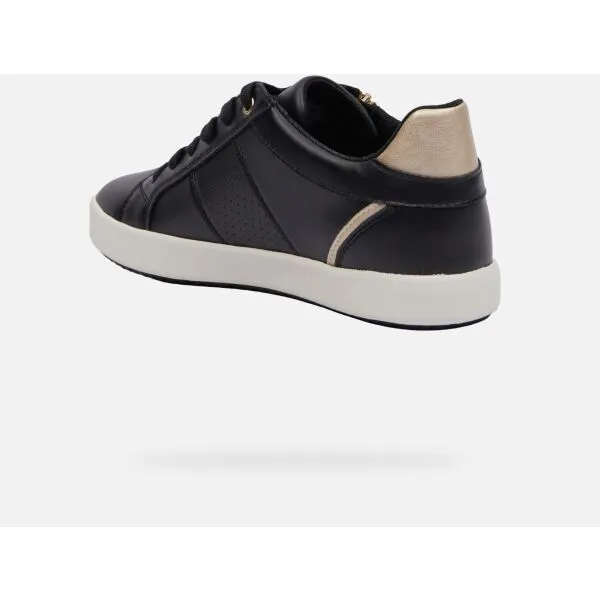 Black women's sneakers Geox Blomiee - Women's