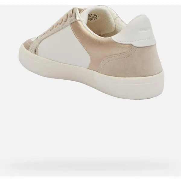 White women's sneakers Geox Emmeleny - Women's