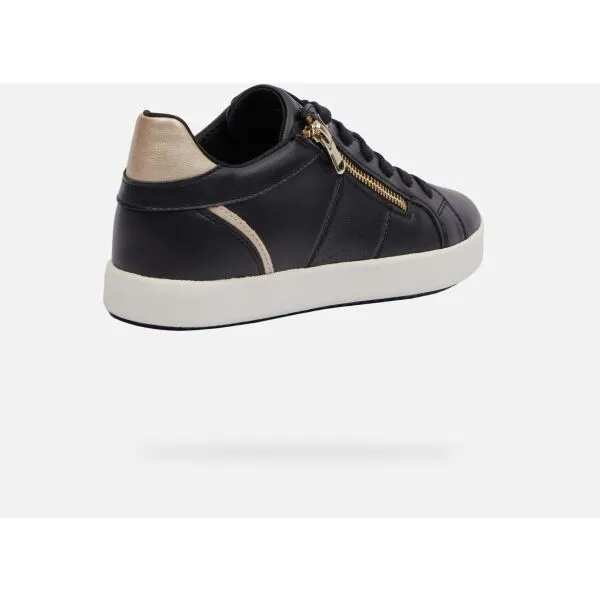Black women's sneakers Geox Blomiee - Women's