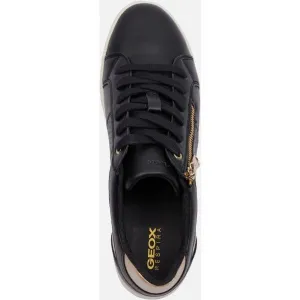 Black women's sneakers Geox Blomiee - Women's