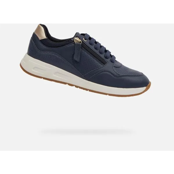 Dark blue women's sneakers Geox Bulmya - Women's