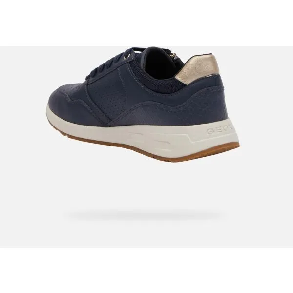 Dark blue women's sneakers Geox Bulmya - Women's