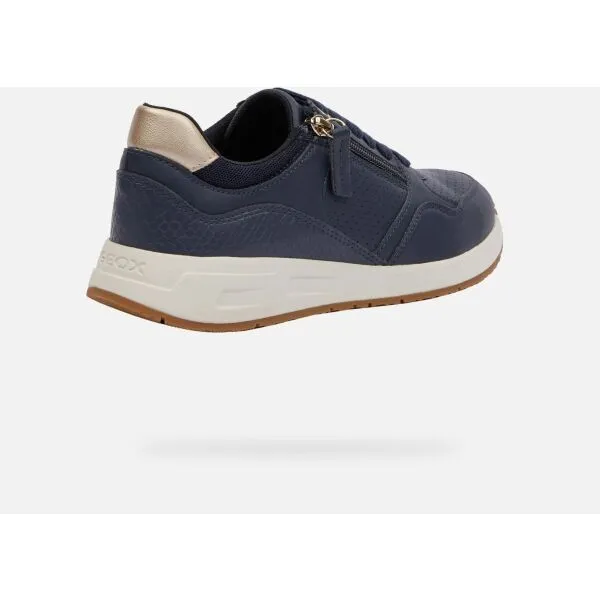 Dark blue women's sneakers Geox Bulmya - Women's