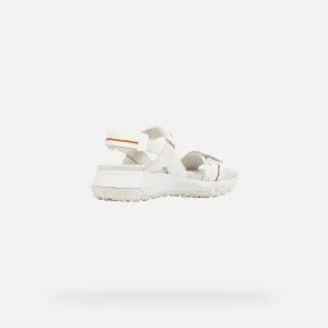 White women's sandals Geox Sorapis + Grip - Women
