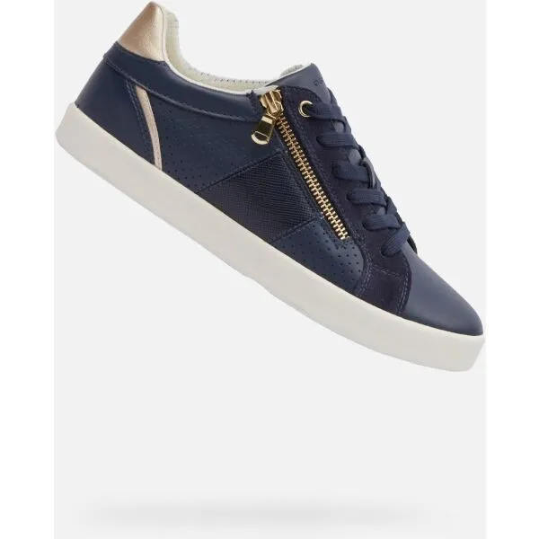 Dark blue women's sneakers Geox Blomiee - Women's