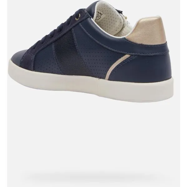 Dark blue women's sneakers Geox Blomiee - Women's