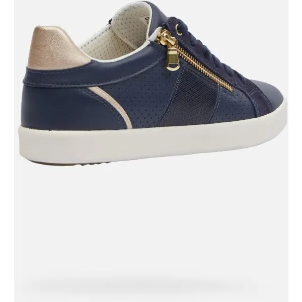 Dark blue women's sneakers Geox Blomiee - Women's