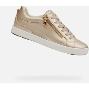 Gold women's sneakers Geox Blomiee - Women's