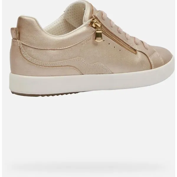 Gold women's sneakers Geox Blomiee - Women's