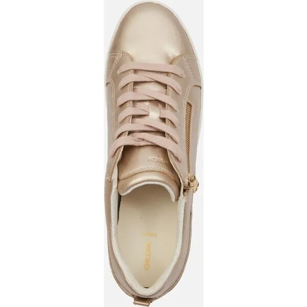 Gold women's sneakers Geox Blomiee - Women's
