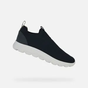 Dark Blue Men's Geox Spherica Sneakers - Men's