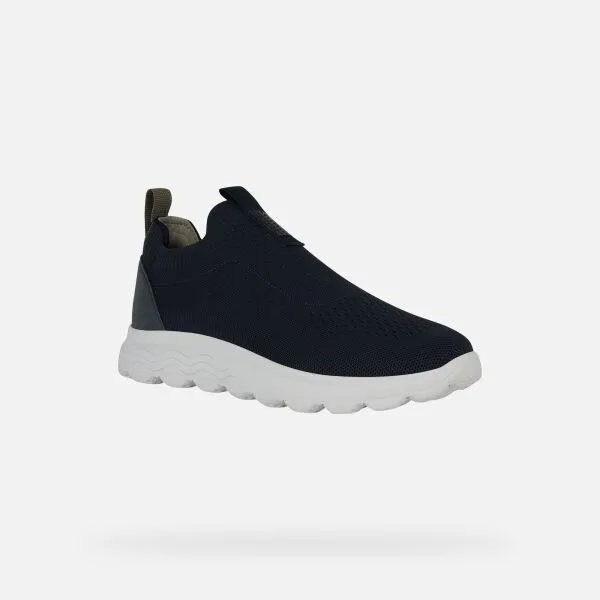 Dark Blue Men's Geox Spherica Sneakers - Men's