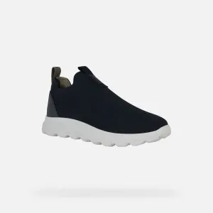 Dark Blue Men's Geox Spherica Sneakers - Men's
