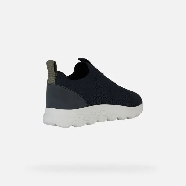 Dark Blue Men's Geox Spherica Sneakers - Men's