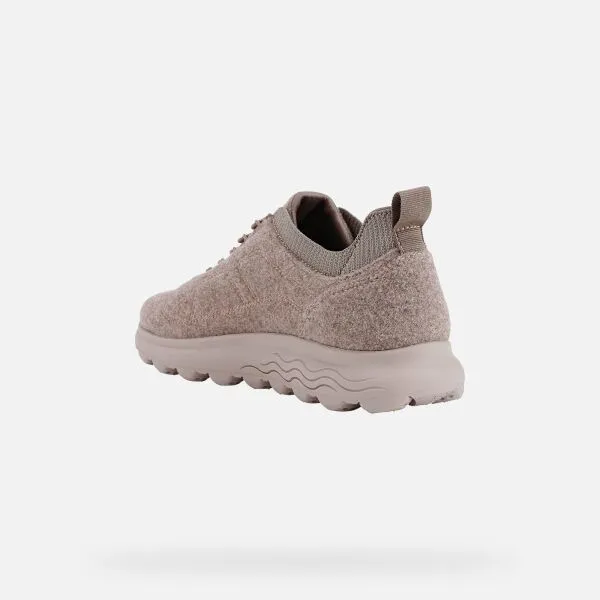 Dark pink women's sneakers Geox Spherica - Women's