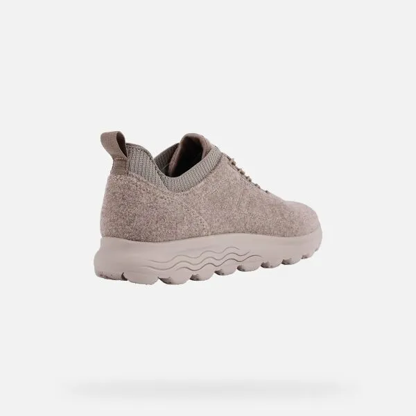 Dark pink women's sneakers Geox Spherica - Women's