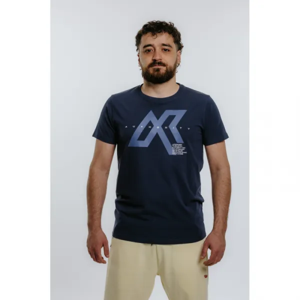 Pánske tričko s krátkym rukávom AUTHORITY T-ARLINE M blue