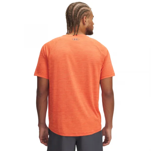 Pánske tréningové tričko s krátkym rukávom UNDER ARMOUR UA Tech Textured SS-ORG