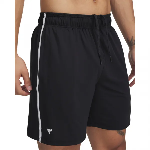 Pánske teplákové kraťasy UNDER ARMOUR PROJECT ROCK Mesh Short-BLK