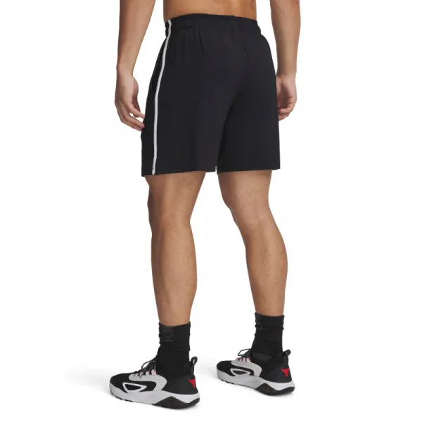 Pánske teplákové kraťasy UNDER ARMOUR PROJECT ROCK Mesh Short-BLK