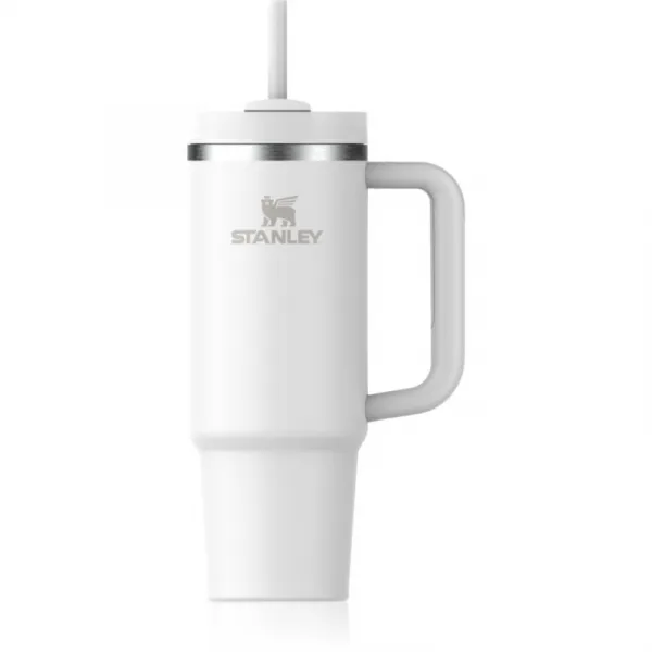 Stanley Quencher H2.O FlowState™ Tumbler tumbler z nehrdzavejúcej ocele s rúrkou stredný Frost 890 ml