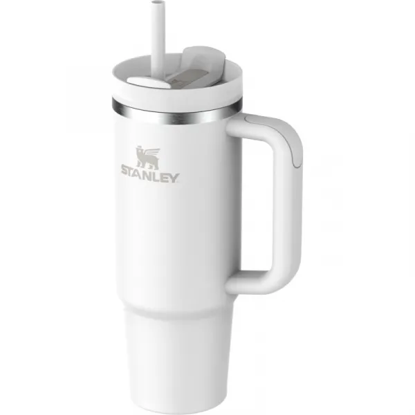 Stanley Quencher H2.O FlowState™ Tumbler tumbler z nehrdzavejúcej ocele s rúrkou stredný Frost 890 ml