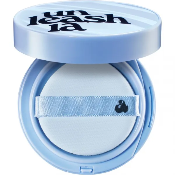 Unleashia Babe Skin Baby Blue Cushion dlhotrvajúci make-up v hubke SPF 40 odtieň 17C Seraphic 15 g
