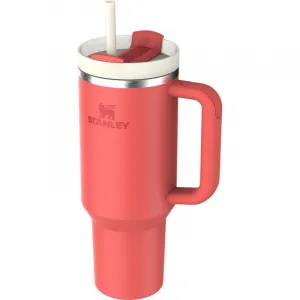 Stanley Quencher H2.O FlowState™ Tumbler tumbler z nehrdzavejúcej ocele s rúrkou Hot Coral 1180 ml