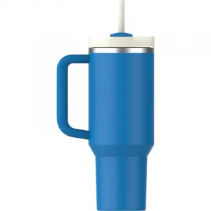 Stanley Quencher H2.O FlowState™ Tumbler tumbler z nehrdzavejúcej ocele s rúrkou Azure 1180 ml