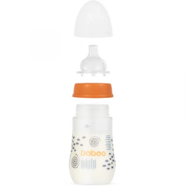 Baboo Anti-colic Feeding Bottle antikoliková fľaša Blue Haze, 3 m+ 250 ml